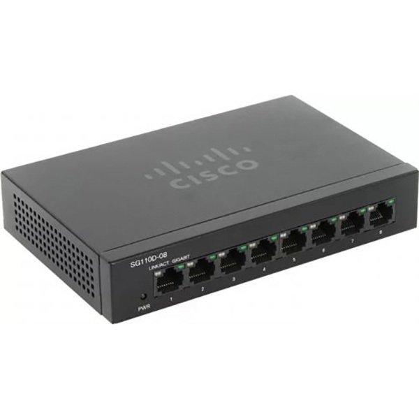 Коммутатор Cisco SF110D-08-EU