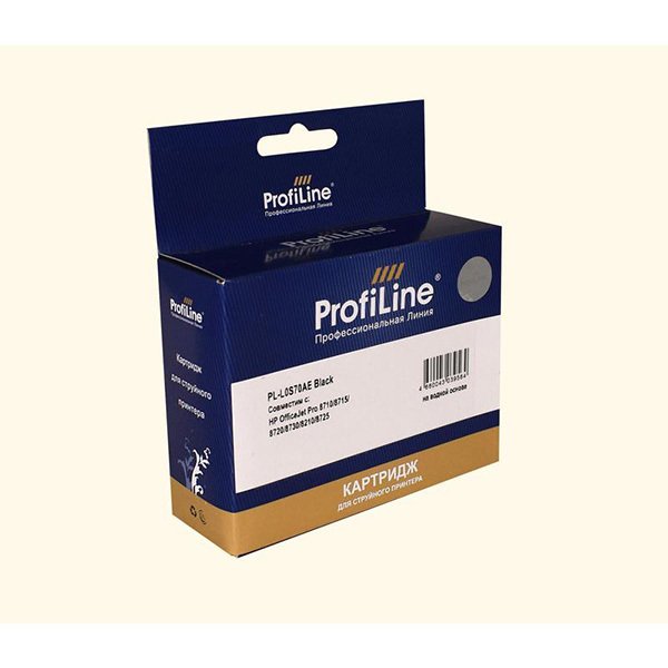 Картридж струйный Profiline PL-L0S70AE №953XL для HP OfficeJet Pro 8710/8715/8720/8730/8210/8725 Black PL