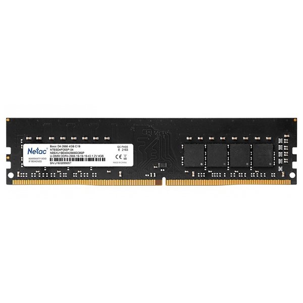 Оперативная память 4Gb DDR4 Netac NTBSD4P26SP-04