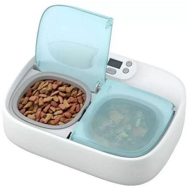 Умная автоматическая кормушка Xiaomi Petoneer Pai Ni Dual-Meal Pet Feeder PF003-M Белая