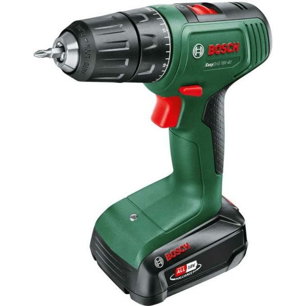 Аккумуляторная дрель-шуруповерт Bosch EasyDrill 18V-40 06039D8004 2Ah