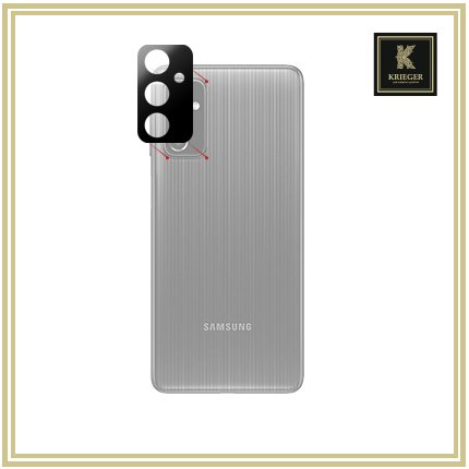 Защитное стекло для камеры Samsung Galaxy M52 Krieger Черное