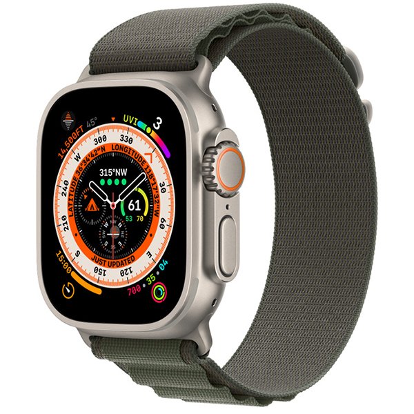 Apple Watch Ultra 49mm GPS Alpine Loop S Green