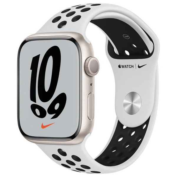 Apple Watch Series 7 45mm Nike Sport Band Silver