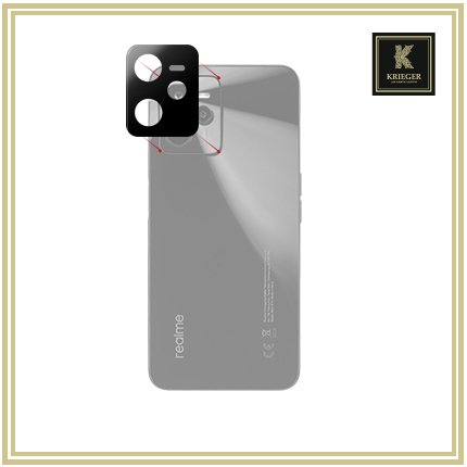 Защитное стекло для камеры Realme C35 Krieger Черное