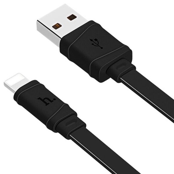 Кабель USB Apple Lightning Hoco X5 TPU 1м Черный