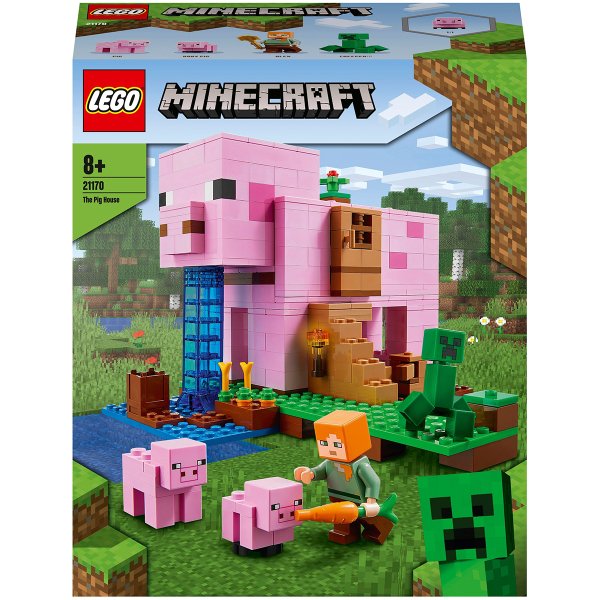 Конструктор Lego Minecraft 21170 Дом-свинья