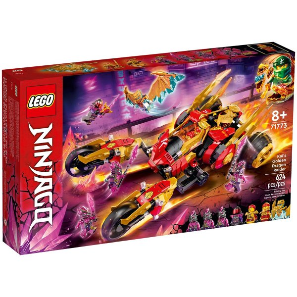 Конструктор Lego Ninjago 71773 Налетчик Золотого Дракона Кая