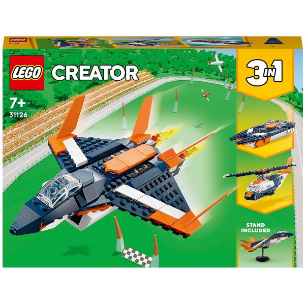 Конструктор Lego Creator 31126 Сверхзвуковой самолёт