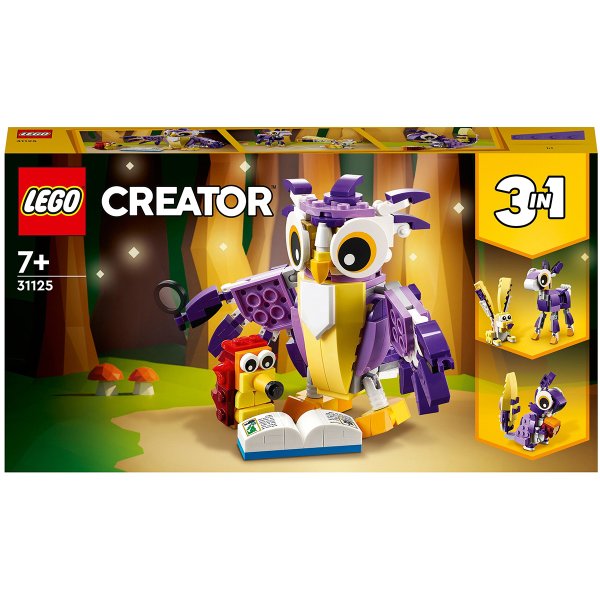 Конструктор Lego Creator 31125 Удивительные лесные обитатели