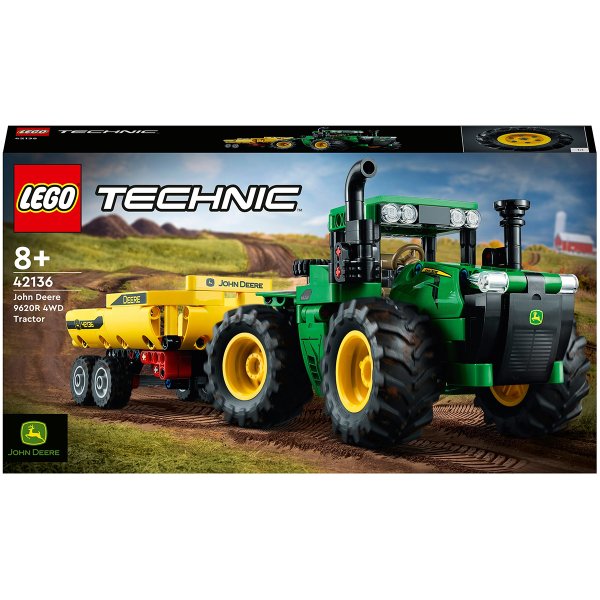 Конструктор Lego Technic 42136 John Deere 9620R 4WD Tractor