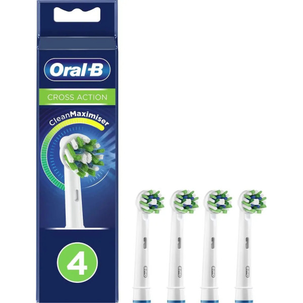 Насадки для электрической зубной щетки Oral-B CrossAction EB50RB 4 шт. 80348194