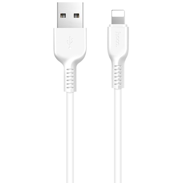 Кабель USB Apple Lightning Hoco X13 TPU 1м Белый