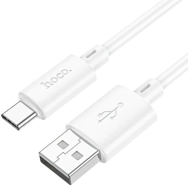 Кабель USB Type C Hoco X88 TPU 1м Белый