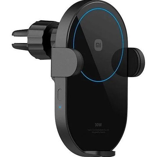 Автомобильное зарядное устройство Xiaomi Mi Wireless Car Charger 30W Черный