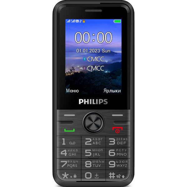 Philips Xenium E6500 Black