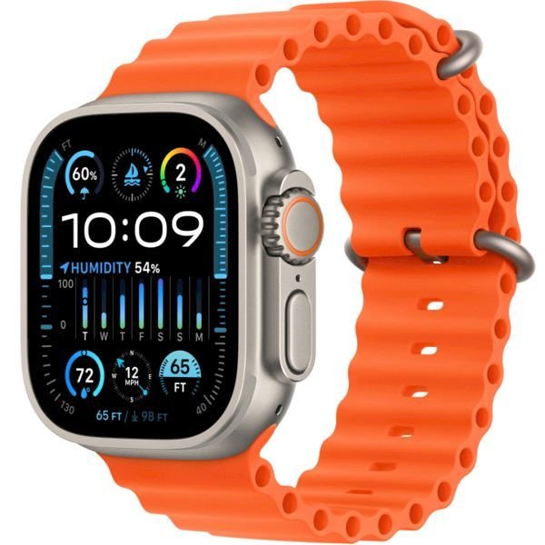 Apple Watch Ultra 2 49mm Ocean Band Orange