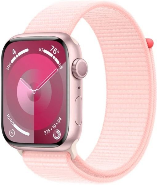 Apple Watch Series 9 41mm GPS Aluminum Pink Sport Loop