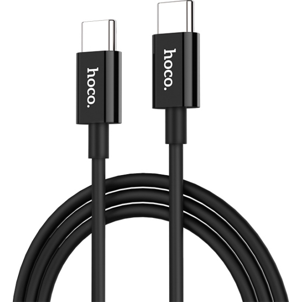 Кабель USB Type-C Type-C Hoco X23 1м Черный