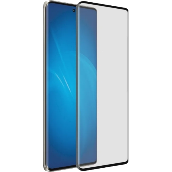 Защитное стекло для Realme 12 5G / Realme 12x 5G / Realme Narzo 70 Pro 5G 5D Черный