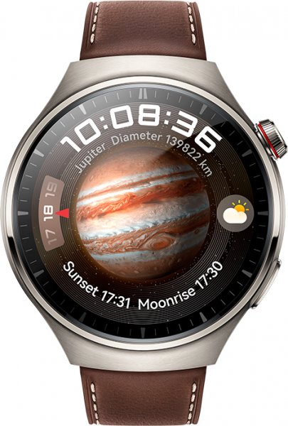 Huawei Watch 4 Pro (Medes-L19L) Silver/Brown