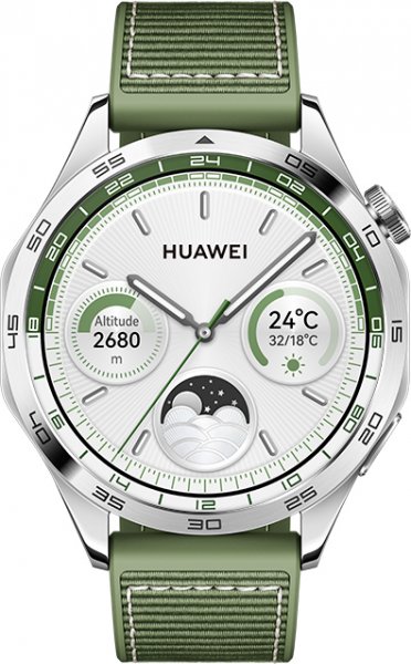 Huawei Watch GT 4 (Phoinix-B19W) Silver/Green