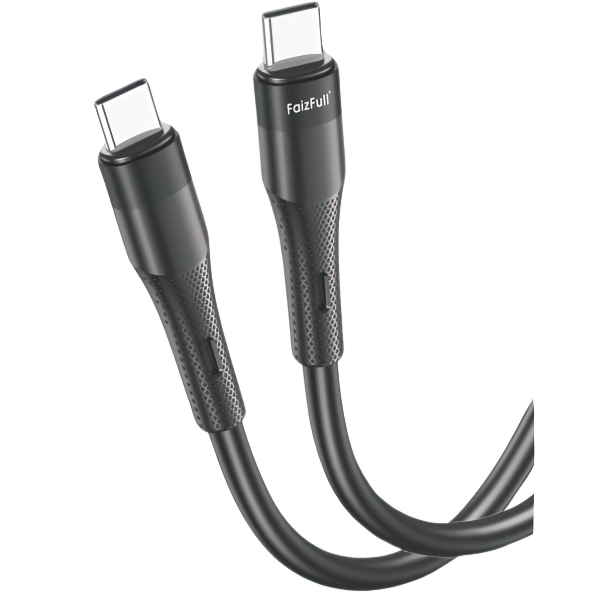 Кабель USB Type-C Type-C FaizFull FR92 2м Черный