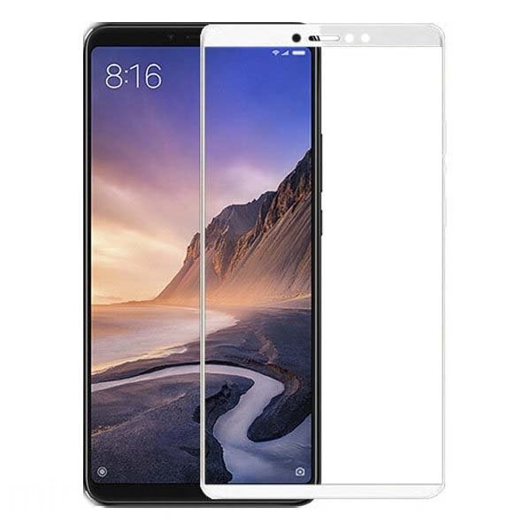 Защитное стекло для Xiaomi Mi Max 3 Glass Pro Full Screen Белое ТП