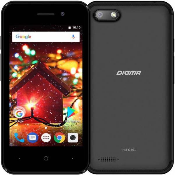 Digma Hit Q401 3G Black