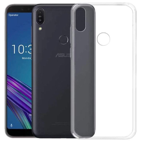 Силиконовый чехол для Asus Zenfone Max (M2) ZB633KL TPU 0.5мм Прозрачный глянцевый