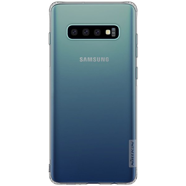 Силиконовый чехол для Samsung Galaxy S10 Nillkin Nature TPU Case Серый