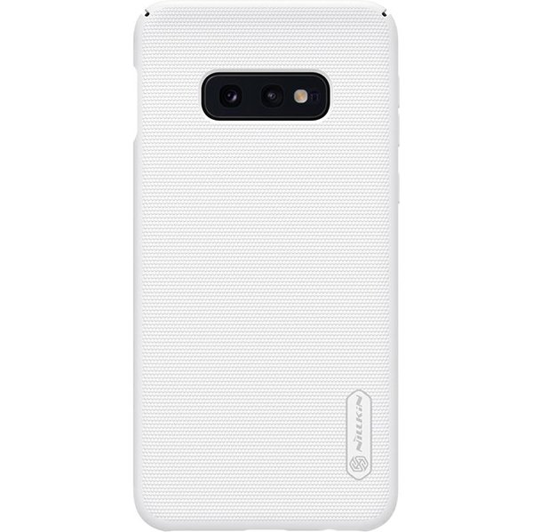 Чехол накладка для Samsung Galaxy S10e Nillkin Super Frosted Shield Белый