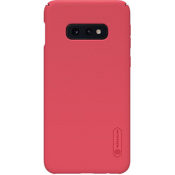 Чехол накладка для Samsung Galaxy S10e Nillkin Super Frosted Shield Красный