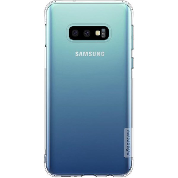 Силиконовый чехол для Samsung Galaxy S10e Nillkin Nature TPU Case Белый