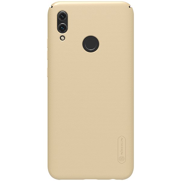 Чехол накладка для Huawei P Smart (2019) Nillkin Super Frosted Shield Золотой