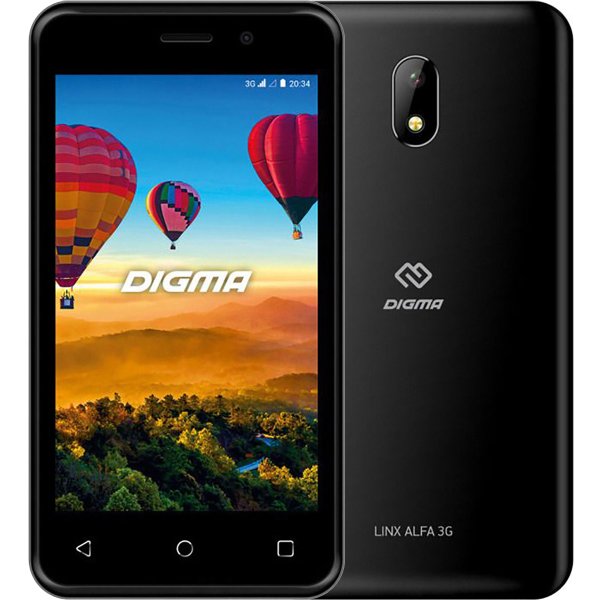 Digma Linx Alfa 3G Black