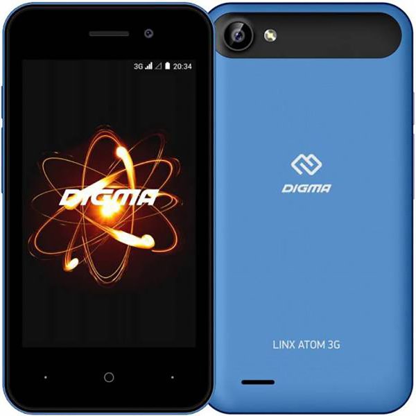 Digma Linx Atom 3G Blue