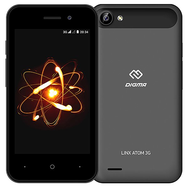 Digma Linx Atom 3G Dark Grey