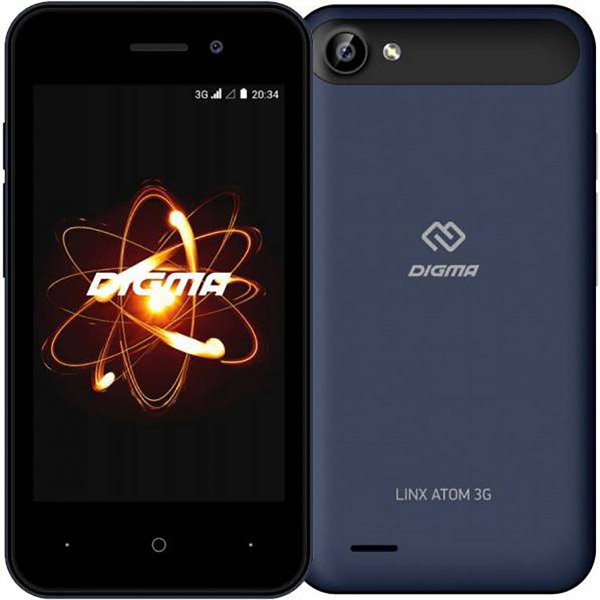 Digma Linx Atom 3G Dark Blue