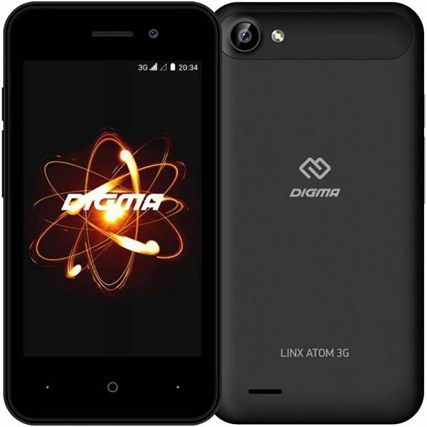 Digma Linx Atom 3G Black