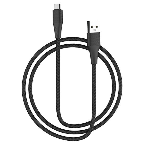 Кабель USB MicroUSB Hoco X32 TPU 1м Черный