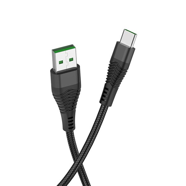 Кабель USB Type-C Hoco U53 1.2м Черный