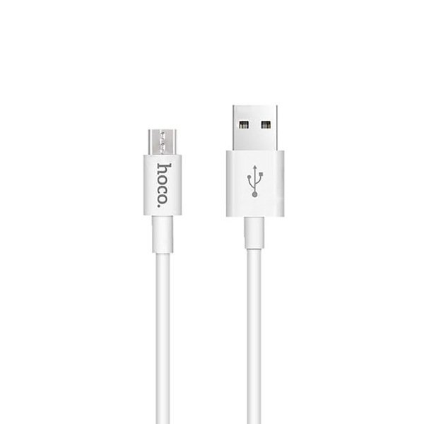 Кабель USB MicroUSB Hoco X23 TPU 1м Белый