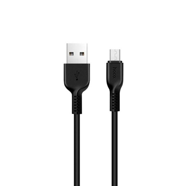 Кабель USB MicroUSB Hoco X20 3м Черный