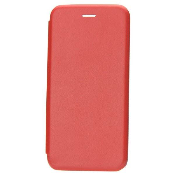 Чехол книжка для Xiaomi Redmi Note 8 Pro Fashion Case 3D Красный