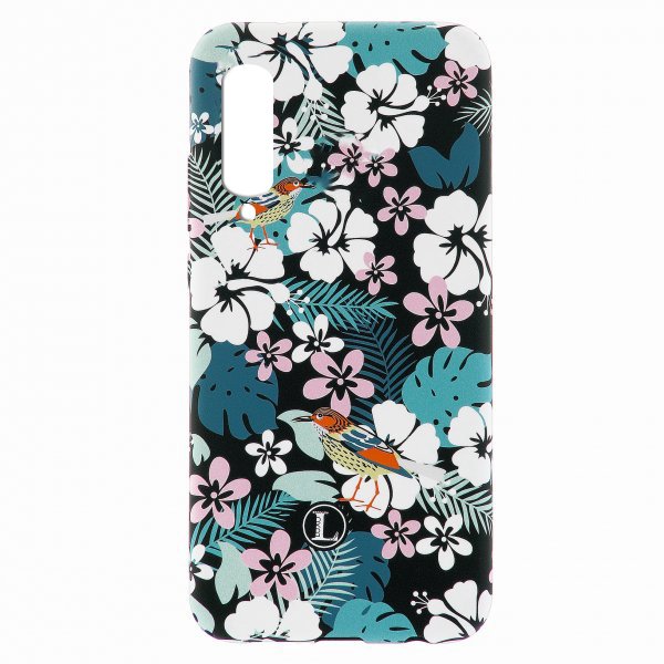 Силиконовый чехол для Xiaomi Mi A3 Luxo Flowers H11