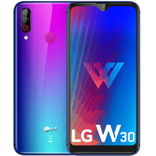 LG W30 Thunder Blue