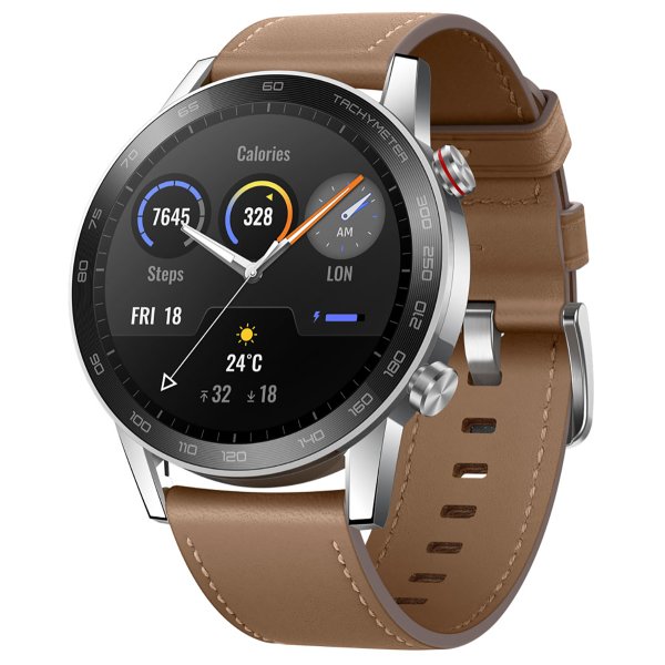 Huawei Honor MagicWatch 2 46mm (leather strap) Flax Brown