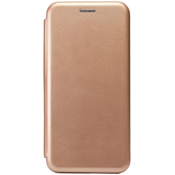 Чехол книжка для Xiaomi Redmi Note 9S Fashion Case Золотой