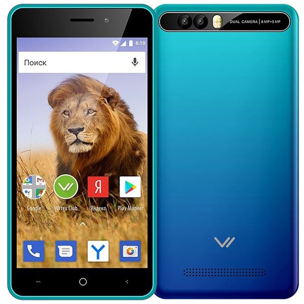 Vertex New Impress Lion Dual Cam Sea Wave